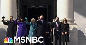 Joe Biden, Kamala Harris Arrive At The Capitol On Inauguration Day | MSNBC
