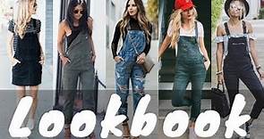 2018 DIY Overall Dress Jumper Outfits | Jumper Dress Outfit Ideas | Spring Lookbook