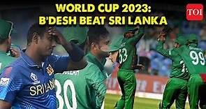 World Cup 2023: Bangladesh Secures Thrilling Victory Over Sri Lanka | Sri Lanka vs Bangladesh