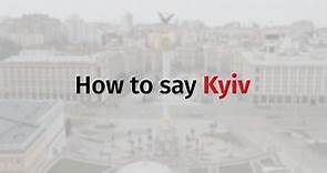 Kyiv versus Kiev: Why how you say it matters