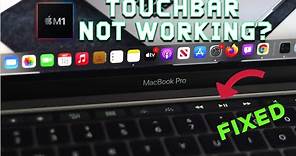MacBook Pro M1 Touch Bar Not Working? How to fix it!