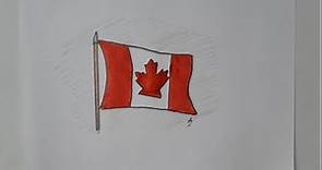 Cómo dibujar la bandera de CANADÁ | How to draw the flag of CANADA |HD