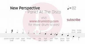 Panic! At The Disco - New Perspective Drum Score