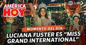 América Hoy: Luciana Fuster ganó en el "Miss Grand International" (HOY)