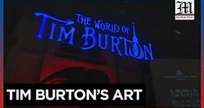 Tim Burton presents new and 'exciting' exhibition in Italy's Turin
