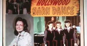 The Sunshine Girls, Mary Ford - Look Down That Lomesome Road, Hollywood Barn Dance 1945