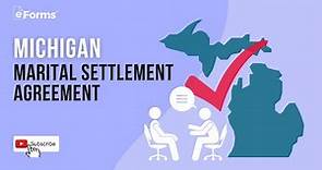 Michigan Marital Settlement Agreement - EXPLAINED