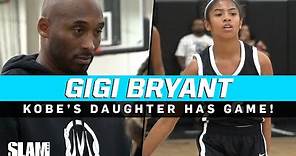 MAMBA JUNIOR!? Kobe Bryant’s daughter Gigi has GAME! 🐍