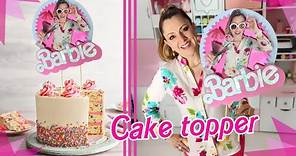 👱🏻‍♀️ Barbie Cake topper 🎂 :: Chuladas Creativas