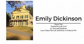 Tour of Emily Dickinson House in Amherst, Massachusetts