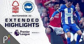 Nottingham Forest v. Brighton | PREMIER LEAGUE HIGHLIGHTS | 4/26/2023 | NBC Sports