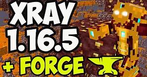XRAY MOD 1.16.5 minecraft - how to download & install x ray 1.16.5 (with Forge on Windows)