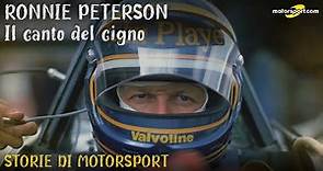 F1 1978: Ronnie Peterson, il canto del cigno