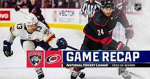 Panthers @ Hurricanes 3/14 | NHL Highlights 2024