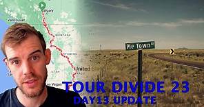 TOUR DIVIDE 2023 DAY13 UPDATE: ULRICH CATCHES MIKE HALLS RECORD DOT