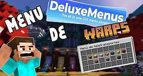 Como crear un menu con DeluxeMenus / Tutorial en español / Minecraft