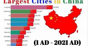 Top 10 Biggest Cities in China(1A.D-2021A.D) Most Populated Cities of China by Population-Ranking