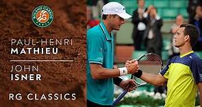 Paul-Henri Mathieu vs John Isner - 2012 | Roland-Garros Classics