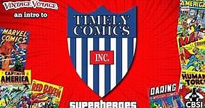 Intro to Timely Superhero Golden Age Comic Books - CBSI's Vintage Voyage