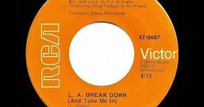 1968 Jack Jones - L.A. Break Down (And Take Me In) (mono 45)