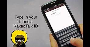 How to Add Friends on KakaoTalk