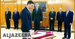 🇪🇸 Pedro Sanchez sworn in as Spain's new PM | Al Jazeera English