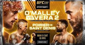 UFC 299 LIVE O'MALLEY VS VERA 2 LIVESTREAM & FULL FIGHT COMPANION PART 2