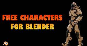 DOWNLOAD FREE CHARACTERS FROM MIXAMO FOR BLENDER