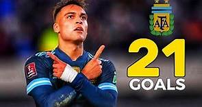 Lautaro Martinez ● All 21 Goals For Argentina ● 2018 - 2022