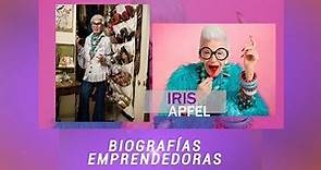 Biografías emprendedoras - Iris Apfel