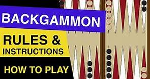 Rules of Backgammon EXPLAINED : How to Play Backgammon?
