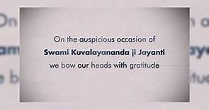 Swami Kuvalayananda Ji's Jayanti