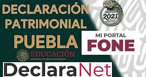 Declaración Patrimonial Puebla 2021 | Tutorial Paso a Paso | SEP