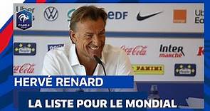 La liste d'Hervé Renard pour la Coupe du Monde 2023 en replay I EDF Féminine 2023