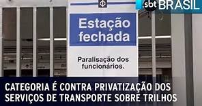 Greve no Metrô e na CPTM afeta mais de 4 milhões de trabalhadores | SBT Brasil (03/10/23)