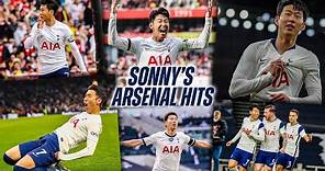 EVERY HEUNG-MIN SON GOAL AGAINST ARSENAL