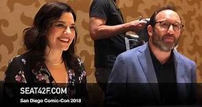 Jessica Queller Robert Rovner SUPERGIRL Comic Con 2018 Interview