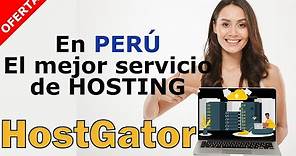 🔴 HOSTING EN PERÚ [Hostgator] ¿Cómo comprar hosting y dominio económico en Perú?