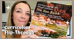 Homeschool Language Arts Curriculum FLIP THROUGH // Learning Language Arts Through Literature