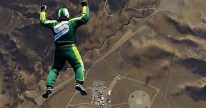 Luke Aikins No Parachute 25,000 Feet Airplane Jump Complete Video