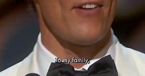 Matthew McConaughey | Behind the Oscars Speech Teaser