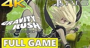 Gravity Rush Remastered Full Walkthrough Gameplay - No Commentary 4K (PS5 Longplay)
