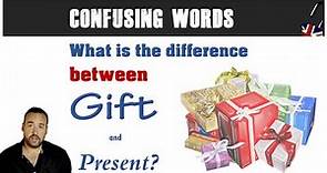 gift vs present