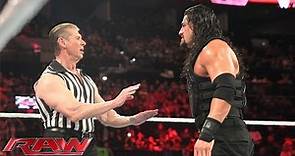Roman Reigns vs. Sheamus – WWE World Heavyweight Championtitel Match: Raw, 4. Januar 2016