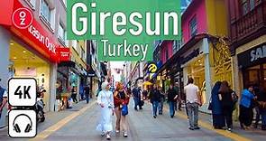 GIRESUN - Türkiye 🇹🇷 4K Walking Tour City Center | Travel at the Black Sea