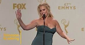 Emmys 2015 | Amy Schumer's Hilarious Post-Awards Interview