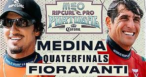 Gabriel Medina vs Leonardo Fioravanti | MEO Rip Curl Pro Portugal 2024 - Quarterfinals