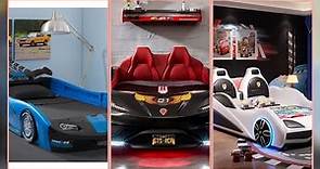 Race Car Bedroom Decor Ideas l Kids Car Bed l Awesome Car Inspired Bed Design l Kids Bedroom Decor