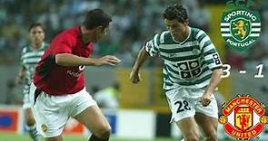 Cristiano Ronaldo | Sporting Lisbon vs Manchester United 3-1 |The Match That Made The World Know CR7