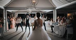 EPIC GROOMSMEN DANCE SUPRISE for the bride - Amazing Wedding all time!